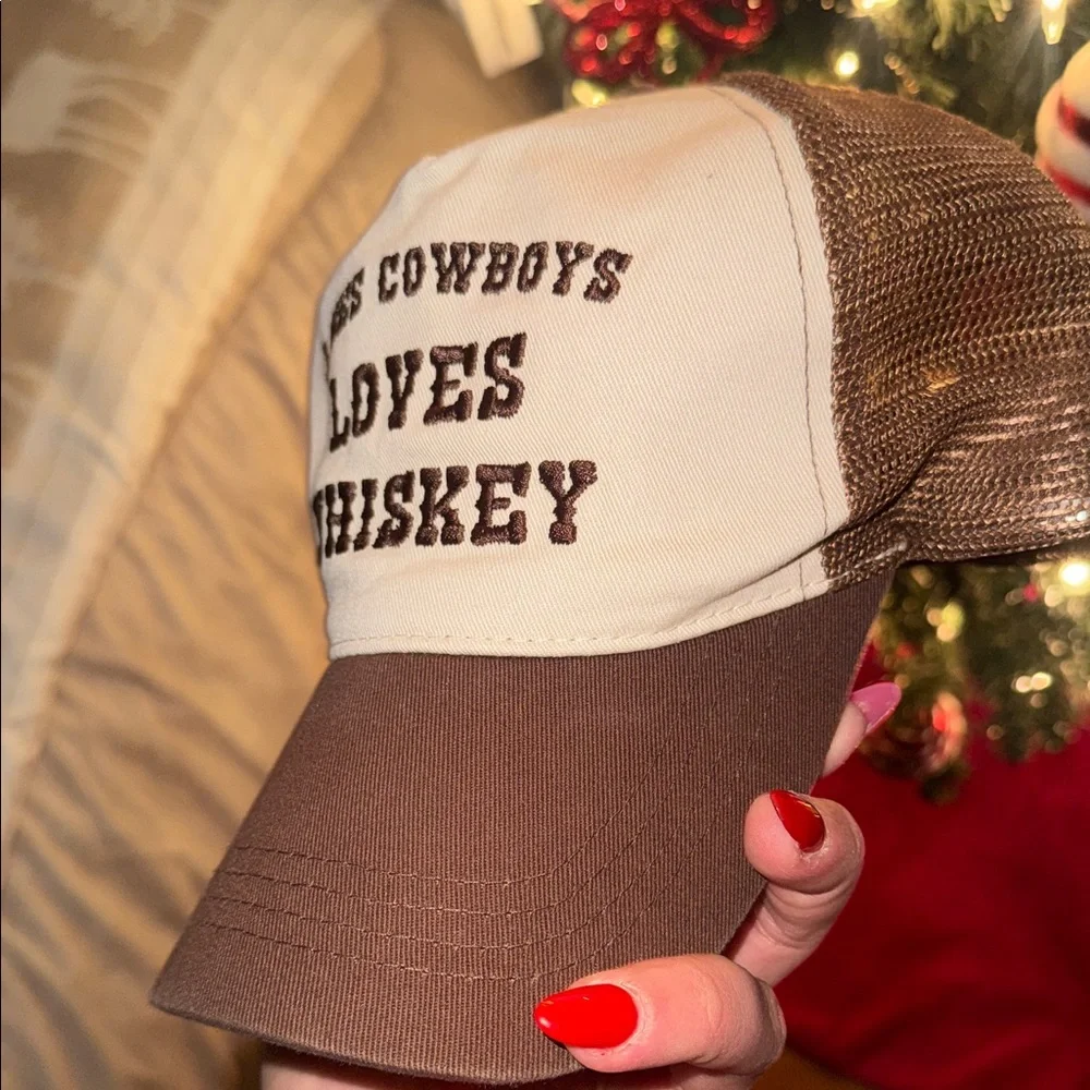 Buckle Brown and Cream Trucker Hat - Picture 7 of 7